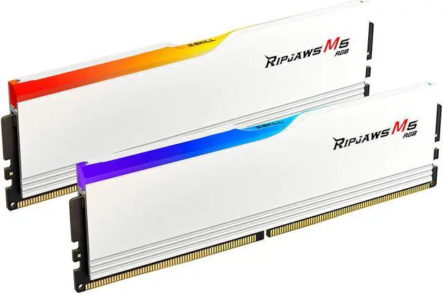 Alt view image 3 of 6 - G.SKILL Ripjaws M5 RGB Series 32GB (2 x 16GB) 288-Pin PC RAM DDR5 6000 (PC5 48000) Desktop Memory