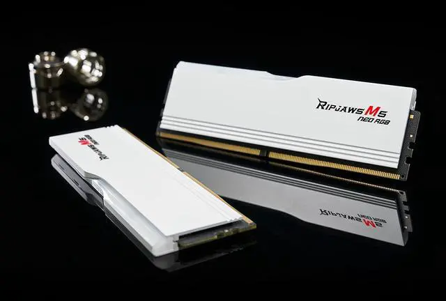Alt view image 4 of 5 - G.SKILL Ripjaws M5 Neo RGB Series 32GB (2 x 16GB) 288-Pin PC RAM DDR5 6000 (PC5 48000) Desktop Memory