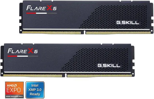 Alt view image 2 of 5 - G.SKILL Flare X5 64GB (2 x 32GB) 288-Pin PC RAM DDR5 6000 (PC5 48000) Desktop Memory Model F5-6000J3636F32GX2-FX5