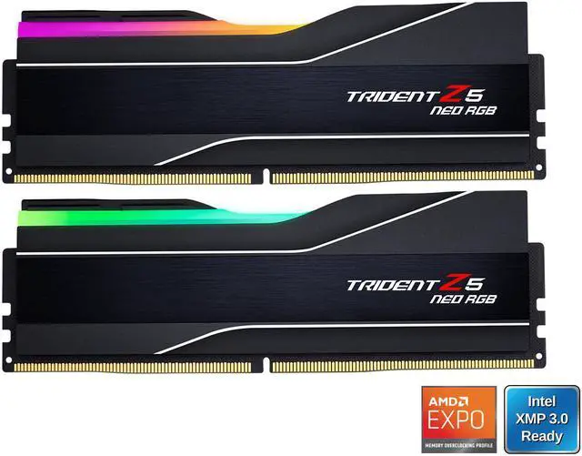 Alt view image 2 of 6 - G.SKILL Trident Z5 Neo Series 64GB (2 x 32GB) 288-Pin PC RAM DDR5 6000 (PC5 48000) Desktop Memory Model F5-6000J3636F32GX2-TZ5NR