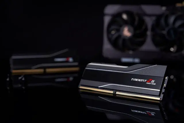 Alt view image 6 of 6 - G.SKILL Trident Z5 Neo Series 64GB (2 x 32GB) 288-Pin PC RAM DDR5 6000 (PC5 48000) Desktop Memory Model F5-6000J3636F32GX2-TZ5NR