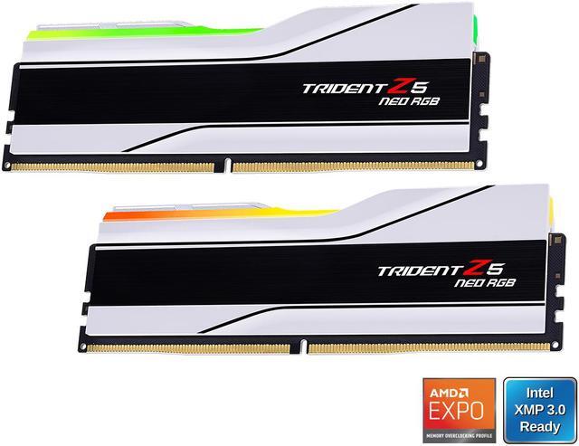 Alt view image 2 of 5 - G.SKILL Trident Z5 Neo Series 64GB (2 x 32GB) 288-Pin PC RAM DDR5 6000 (PC5 48000) Desktop Memory Model F5-6000J3636F32GX2-TZ5NRW