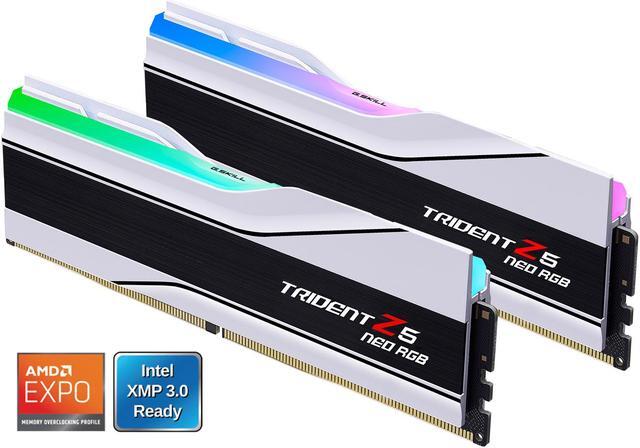 Alt view image 3 of 5 - G.SKILL Trident Z5 Neo Series 64GB (2 x 32GB) 288-Pin PC RAM DDR5 6000 (PC5 48000) Desktop Memory Model F5-6000J3636F32GX2-TZ5NRW