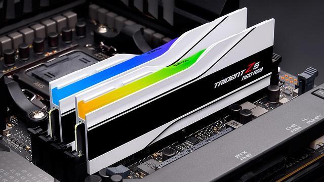 Alt view image 4 of 5 - G.SKILL Trident Z5 Neo Series 64GB (2 x 32GB) 288-Pin PC RAM DDR5 6000 (PC5 48000) Desktop Memory Model F5-6000J3636F32GX2-TZ5NRW