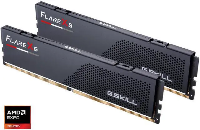 Alt view image 3 of 5 - G.SKILL Flare X5 32GB (2 x 16GB) 288-Pin PC RAM DDR5 6000 (PC5 48000) Desktop Memory Model F5-6000J2836G16GX2-FX5