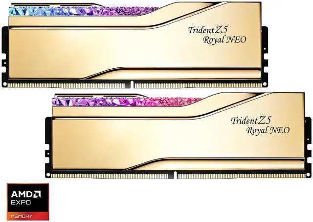 Main image of G.SKILL Trident Z5 Royal Series 32GB (2 x 16GB) 288-Pin PC RAM DDR5 6000 (PC5 48000) Desktop Memory Model F5-6000J2636G16GX2-TR5NG