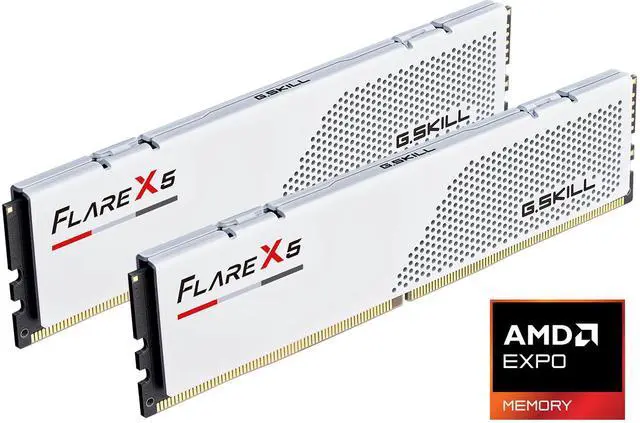 Alt view image 3 of 5 - G.SKILL Flare X5 64GB (2 x 32GB) 288-Pin PC RAM DDR5 6000 (PC5 48000) Desktop Memory Model F5-6000J2836G32GX2-FX5W