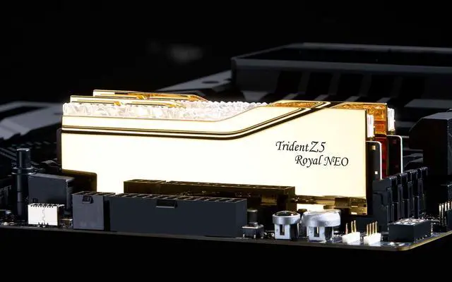Alt view image 6 of 6 - G.SKILL Trident Z5 Royal Series 96GB (2 x 48GB) 288-Pin PC RAM DDR5 6000 (PC5 48000) Desktop Memory Model F5-6000J2836F48GX2-TR5NG