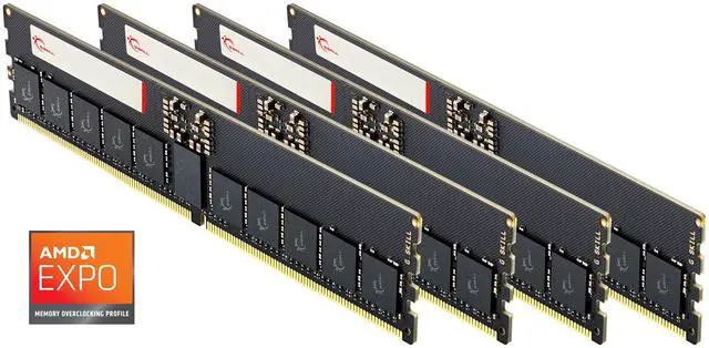 Alt view image 3 of 3 - G.SKILL F5-6400R3239F32GQ4-T5N T5 Neo Series DDR5-6400 R-DIMM Memory Kit