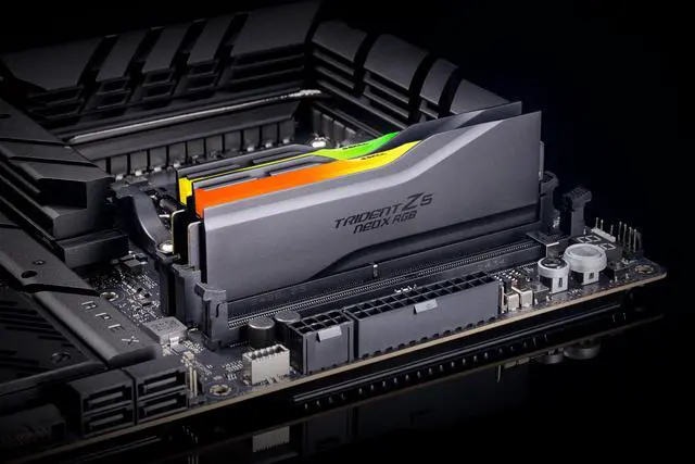 Alt view image 3 of 4 - G.SKILL Trident Z5 NeoX RGB Series 32GB (2 x 16GB) 288-Pin PC RAM DDR5 6000 (PC5 48000) Desktop Memory Model F5-6000A3038F16GX2-TZ5NXRK