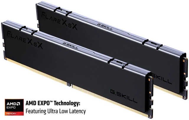 Alt view image 2 of 4 - G.SKILL Flare X5X Series 32GB (2 x 16GB) 288-Pin PC RAM DDR5 6000 (PC5 48000) Desktop Memory Model F5-6000A3636F16GX2-FX5XK