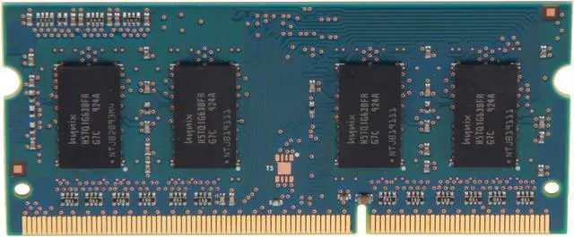 Alt view image 2 of 3 - Hynix 1GB 204-Pin DDR3 SO-DIMM DDR3 1066 (PC3 8500) Laptop Memory Model HMT112S6BFR6C-G7