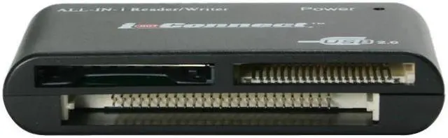 Alt view image 2 of 9 - PPA 2469 USB 2.0 Multi-Function Card Reader/Writer