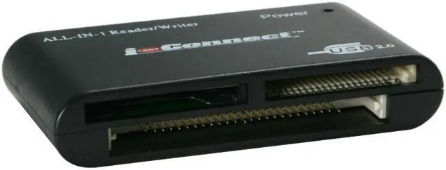 Alt view image 3 of 9 - PPA 2469 USB 2.0 Multi-Function Card Reader/Writer