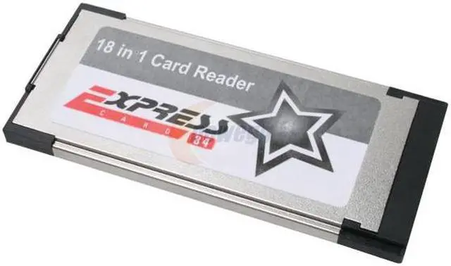 Main image of PPA 1196 18-in-1 ExpressCard slot Card Reader/Writer SDHC