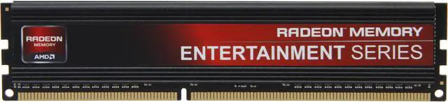 Main image of AMD Radeon Entertainment Series 4GB DDR3 1600 (PC3 12800) Desktop Memory Model AE34G1609U1