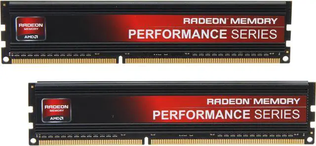 Main image of AMD Radeon Performance Series 8GB (2 x 4GB) DDR3 1866 (PC3 14900) Desktop Memory Model AP38G1869U1K