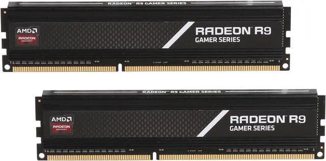 Main image of AMD Radeon R9 Gamer 8GB (2 x 4GB) DDR3 2400 (PC3 19200) Desktop Memory Model R938G2401U1K