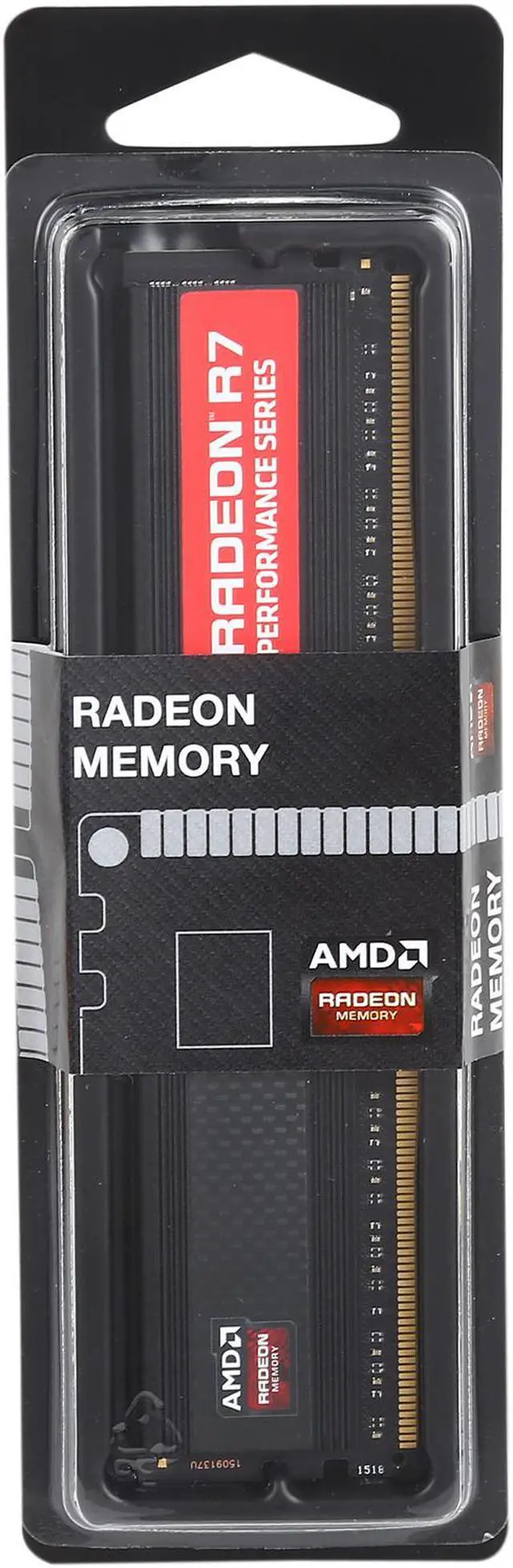 Alt view image 3 of 3 - AMD R7 Performance 4GB DDR4 2400 (PC4 19200) Desktop Memory Model R744G2400U1S