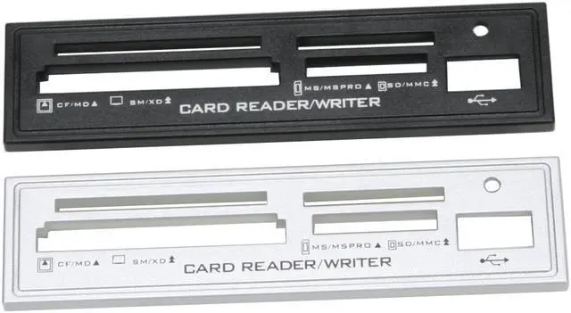 Alt view image 5 of 6 - PC USA CR-02-LZAI-2 All-in-one USB 2.0 Card Reader + USB 2.0 Hub