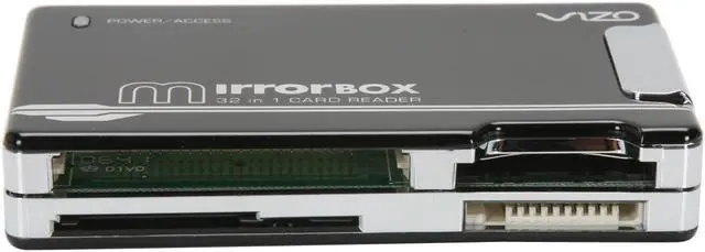 Alt view image 2 of 6 - VIZO VIZO-MIR-321 32-in-1 USB 2.0 Mirrorbox Card Reader