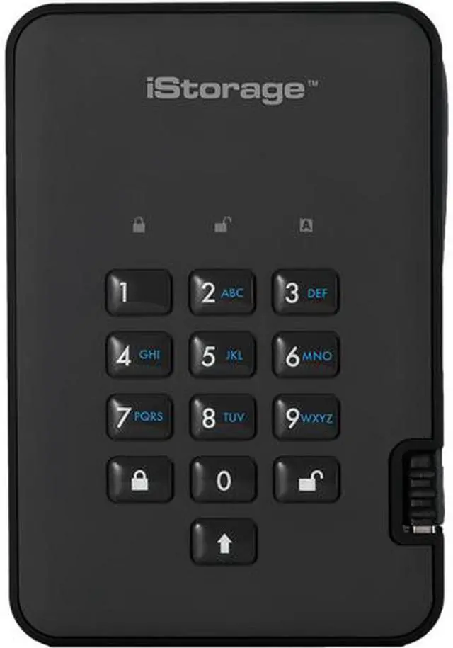 Main image of iStorage diskAshur2 SSD 128GB 2.5" USB 3.2 External Solid State Drive
