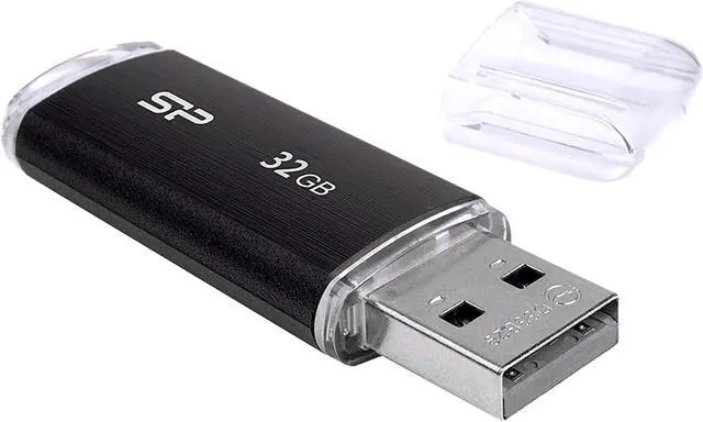 Alt view image 3 of 5 - Silicon Power 64GB (32GB x 2) Ultima U02 USB 2.0 Flash Drive (S2032GBUF2U02V1KB5)