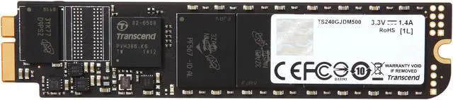 Alt view image 3 of 7 - Transcend JetDrive 500 240GB USB 3.0 / SATA 6Gb/s MLC Internal / External Solid State Drive (SSD) TS240GJDM500