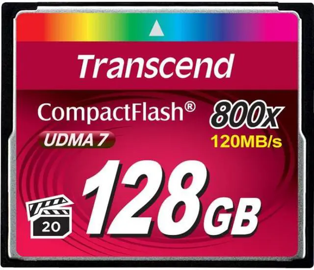 Main image of Transcend Premium 128 GB CompactFlash (CF) Card