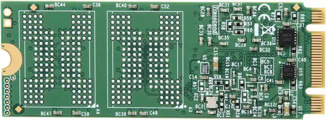 Alt view image 3 of 4 - Transcend MTS600 M.2 2260 32GB SATA III MLC Internal Solid State Drive (SSD) TS32GMTS600