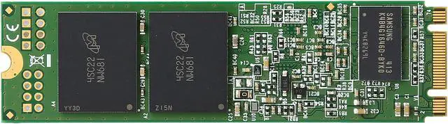 Alt view image 3 of 4 - Transcend MTS800 M.2 2280 512GB SATA III MLC Internal Solid State Drive (SSD) TS512GMTS800