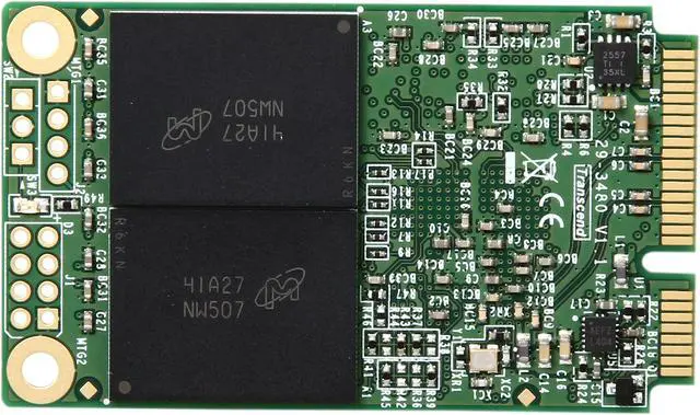Alt view image 3 of 4 - Transcend mSATA 512GB SATA III MLC Internal Solid State Drive (SSD) MS370 (TS512GMSA370)