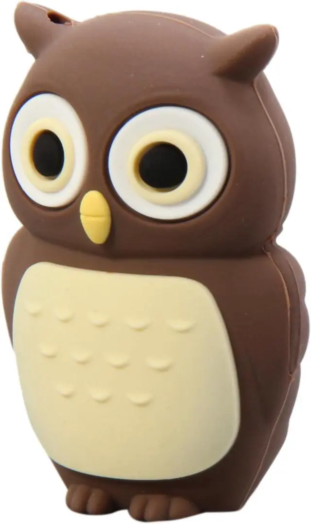 Main image of Bone Collection Owl drive 4GB USB 2.0 Flash Drive (Brown) DR10021-4BR