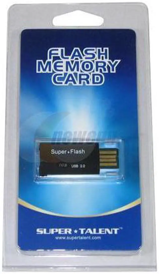 Main image of SUPER TALENT 1GB Flash Drive (USB2.0 Portable) SLIM-1G