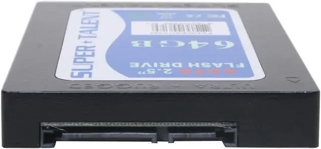 Alt view image 4 of 6 - SUPER TALENT 2.5" 64GB SATA Internal Solid State Drive (SSD) FSD64GC25M