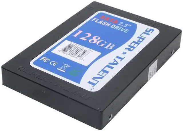 Alt view image 2 of 7 - SUPER TALENT 2.5" 128GB SATA Internal Solid State Drive (SSD) FSD28GC25M