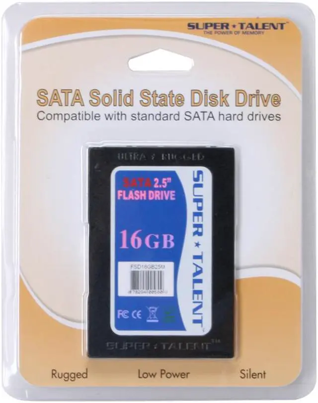 Alt view image 4 of 4 - SUPER TALENT FSD16GB25M 2.5" SATA Industrial Solid State Disk
