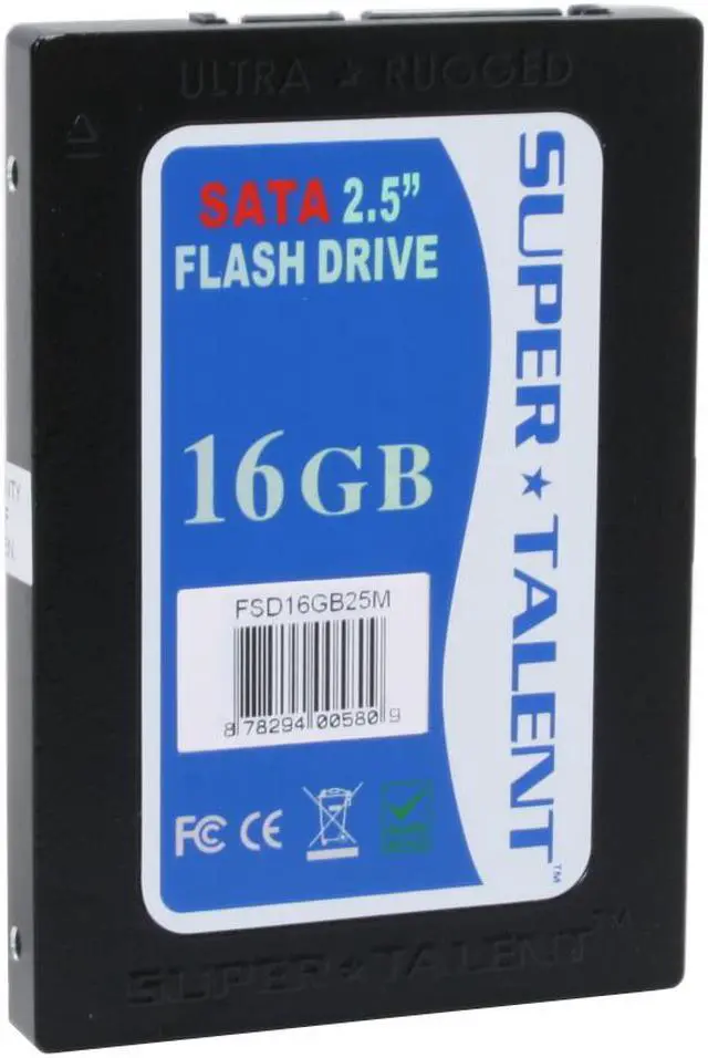 Main image of SUPER TALENT FSD16GB25M 2.5" SATA Industrial Solid State Disk