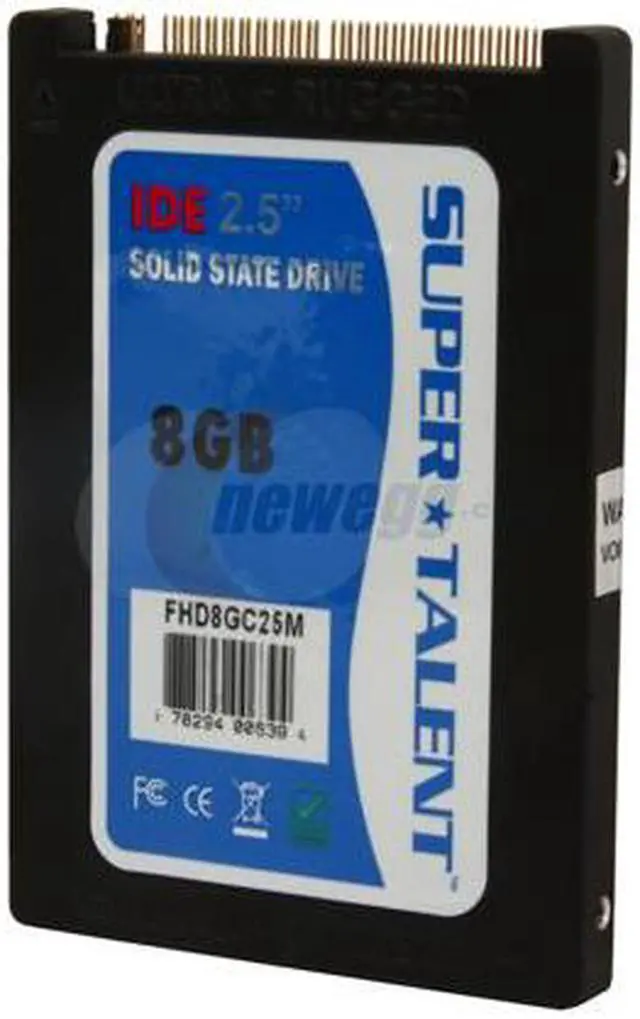 Main image of SUPER TALENT FHD8GC25M 2.5" PATA Industrial Solid State Disk