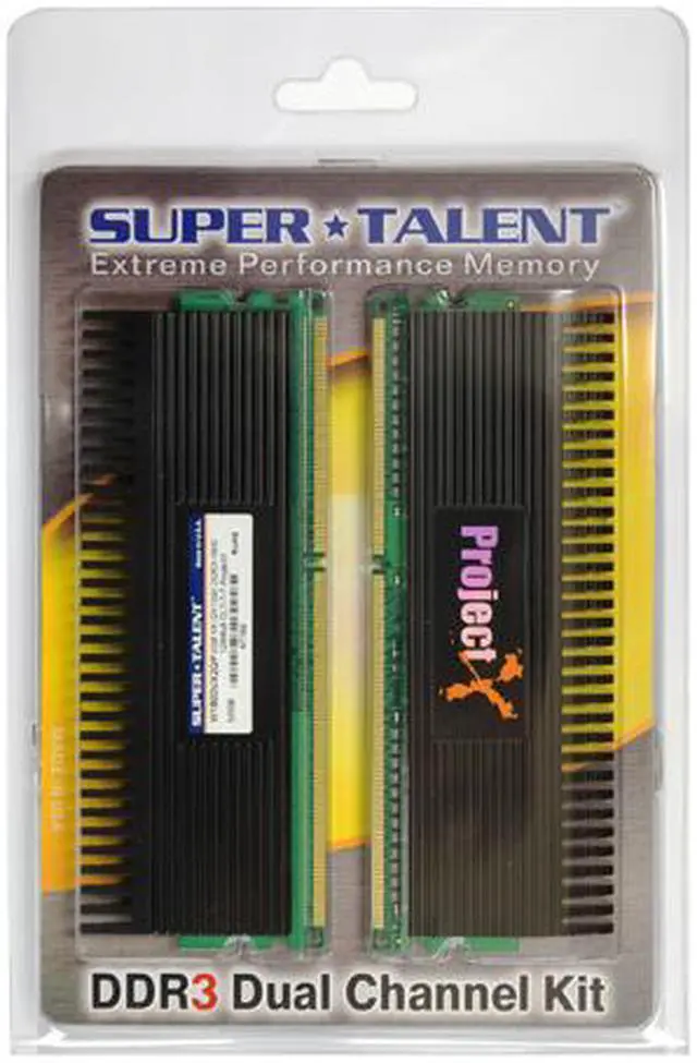 Alt view image 2 of 3 - SUPER TALENT 2GB (2 x 1GB) DDR3 1800 (PC3 14400) Dual Channel Kit Desktop Memory Model W1800UX2GP