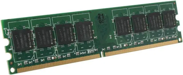 Main image of SUPER TALENT 2GB DDR2 800 (PC2 6400) Desktop Memory Model T800UB2GV