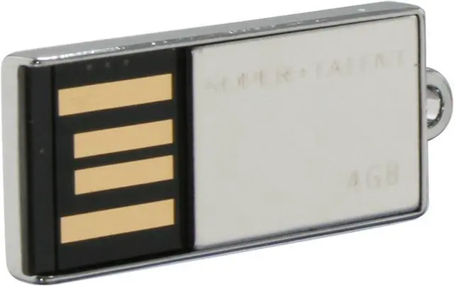 Main image of SUPER TALENT Pico_C 4GB Flash Drive (USB2.0 Portable) STU4GPCS