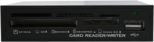 Alt view image 2 of 7 - SUPER TALENT INTAIN1MCR All-in-one Card Reader