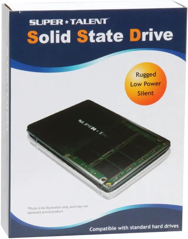 Alt view image 7 of 7 - SUPER TALENT 2.5" 30GB SATA II Internal Solid State Drive (SSD) FTM30GK25H