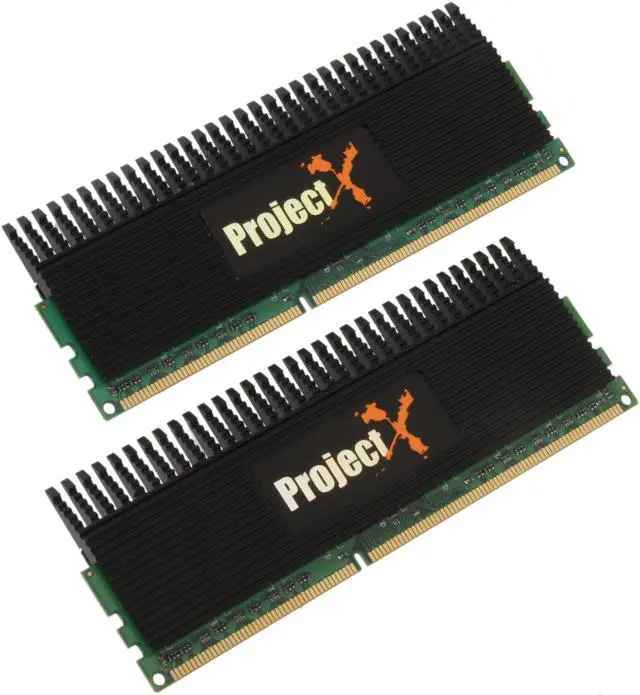 Main image of SUPER TALENT Project X 4GB (2 x 2GB) DDR3 1800 (PC3 14400) Dual Channel Kit Desktop Memory Model W1800UX4GP