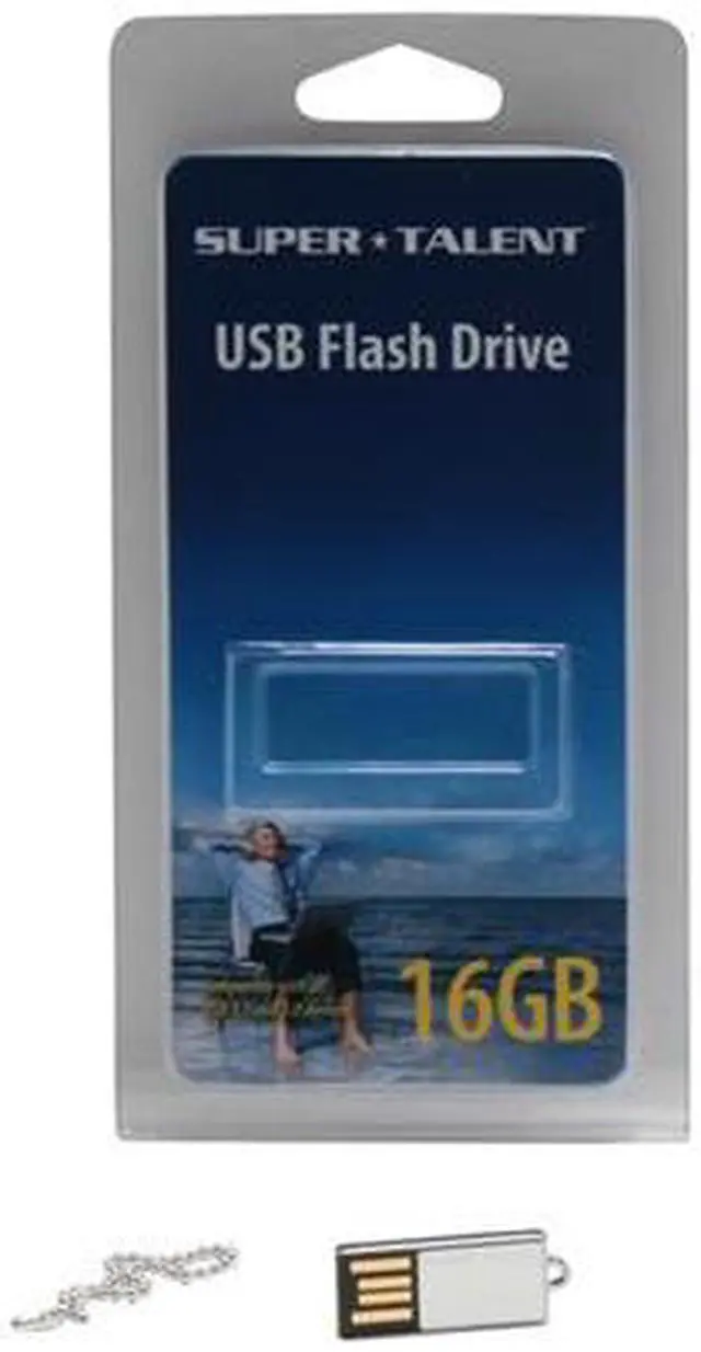 Alt view image 2 of 2 - SUPER TALENT PICO-C 16GB Flash Drive (USB2.0 Portable) STU16GPCS