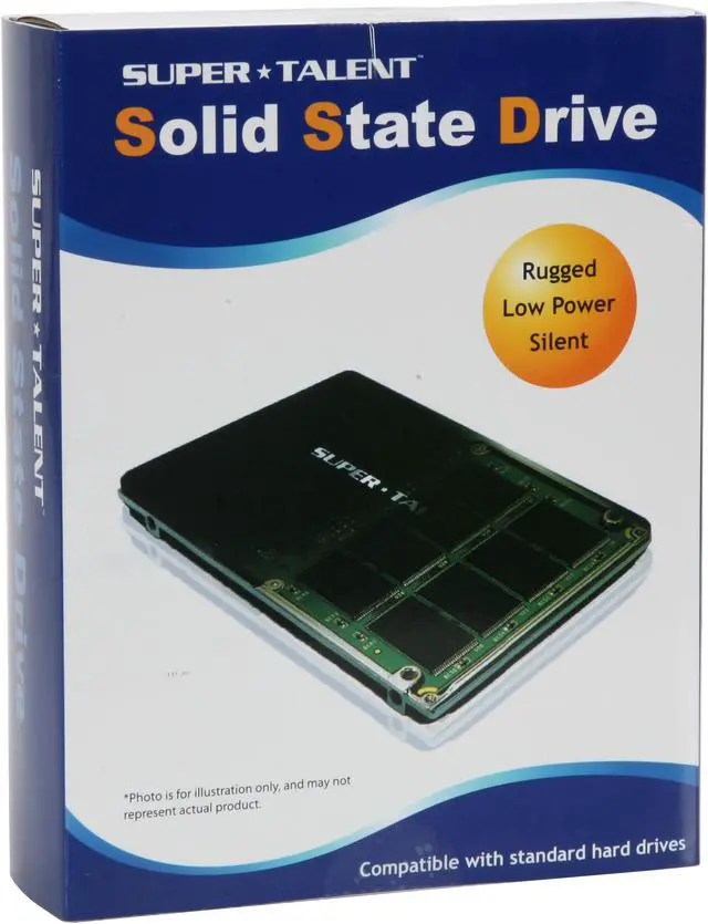 Alt view image 6 of 6 - SUPER TALENT UltraDrive ME 2.5" 256GB SATA II MLC Internal Solid State Drive (SSD) FTM56GX25H