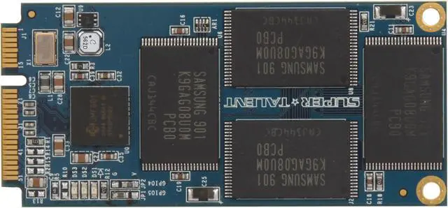 Alt view image 2 of 3 - SUPER TALENT FPM16GRSE Mini PCIe (SATA) MLC Industrial Solid State Disk