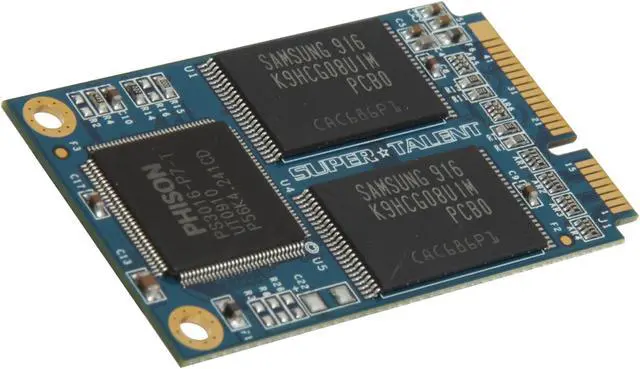 Main image of SUPER TALENT AIC 32GB Mini PCIe (PATA) MLC Internal Solid State Drive (SSD) FEM32GFDL