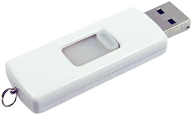 Main image of SUPER TALENT SLC Series 16GB USB2.0 Flash Drive (white) STP16GSLWT